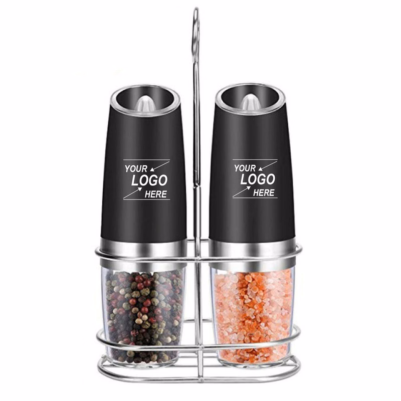 Automatic Gravity Salt and Pepper Grinder Set