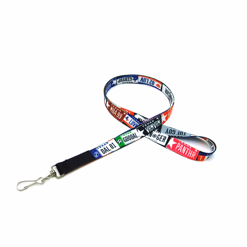 5/8" Digitally Sublimated Lanyard w/ J Hook