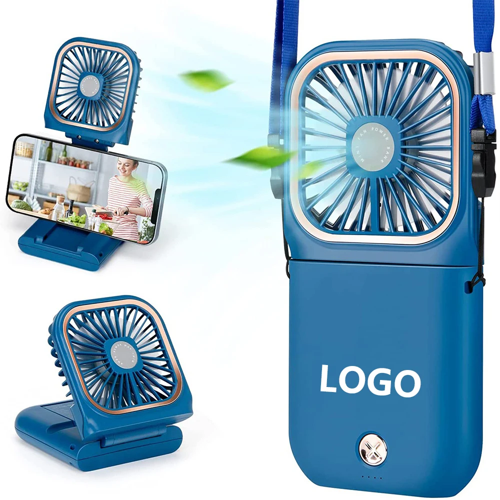 3 IN 1 Mini Fan 3,000mAh Power Bank 1