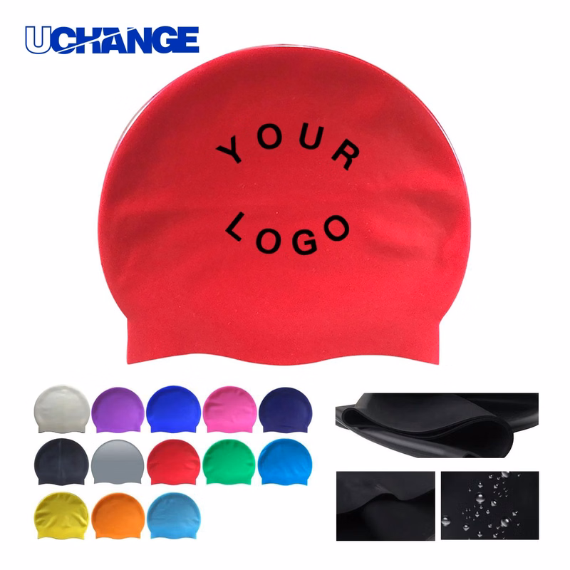 Elastic Swimming Cap for Training and Fitness