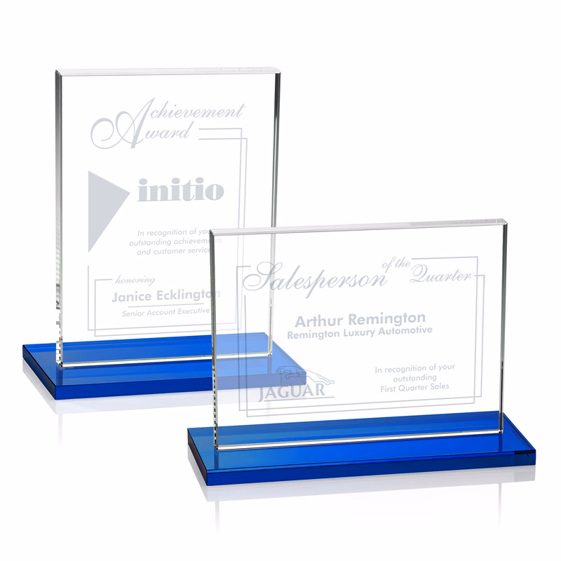 Emperor Award - Blue (Horiz)