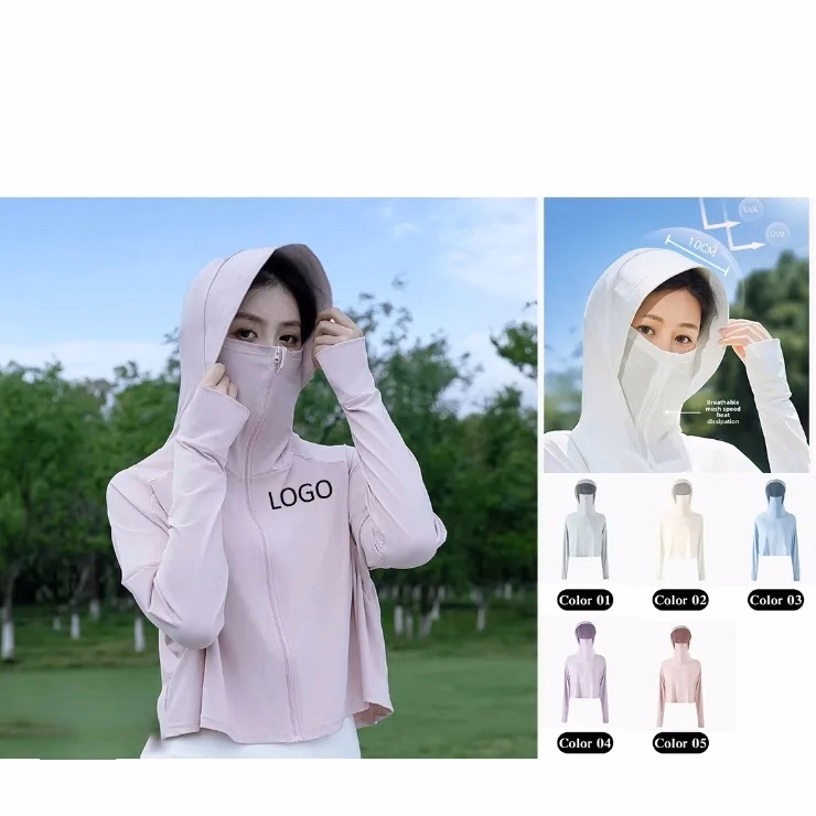 UPF50 Ice Silk Sun Protection Hoodie