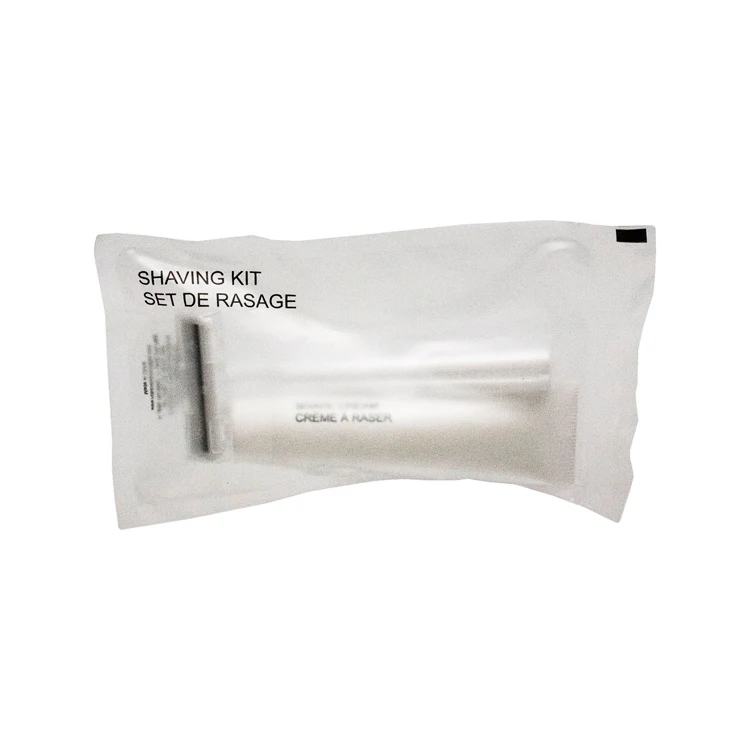 Generic Shave Kit in a Frosted Sachet 1