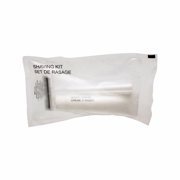 Generic Shave Kit in a Frosted Sachet