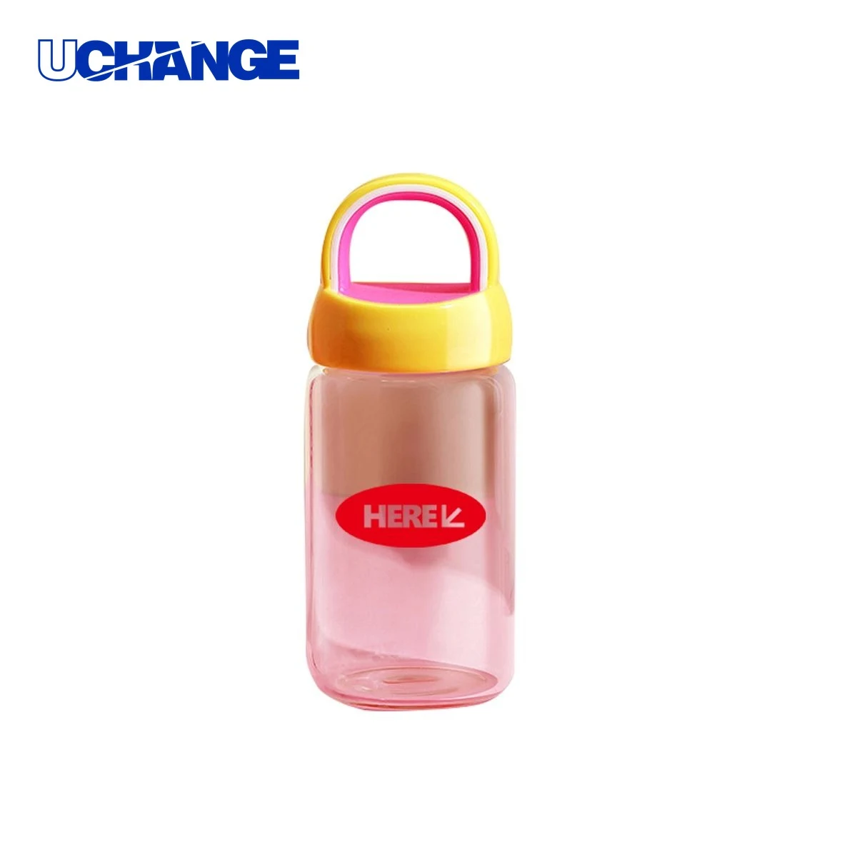 Portable Glass Water Bottle Container 1