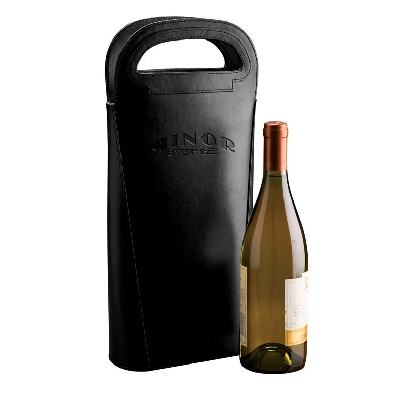 Gioia II Leather Double Wine Carrier 1