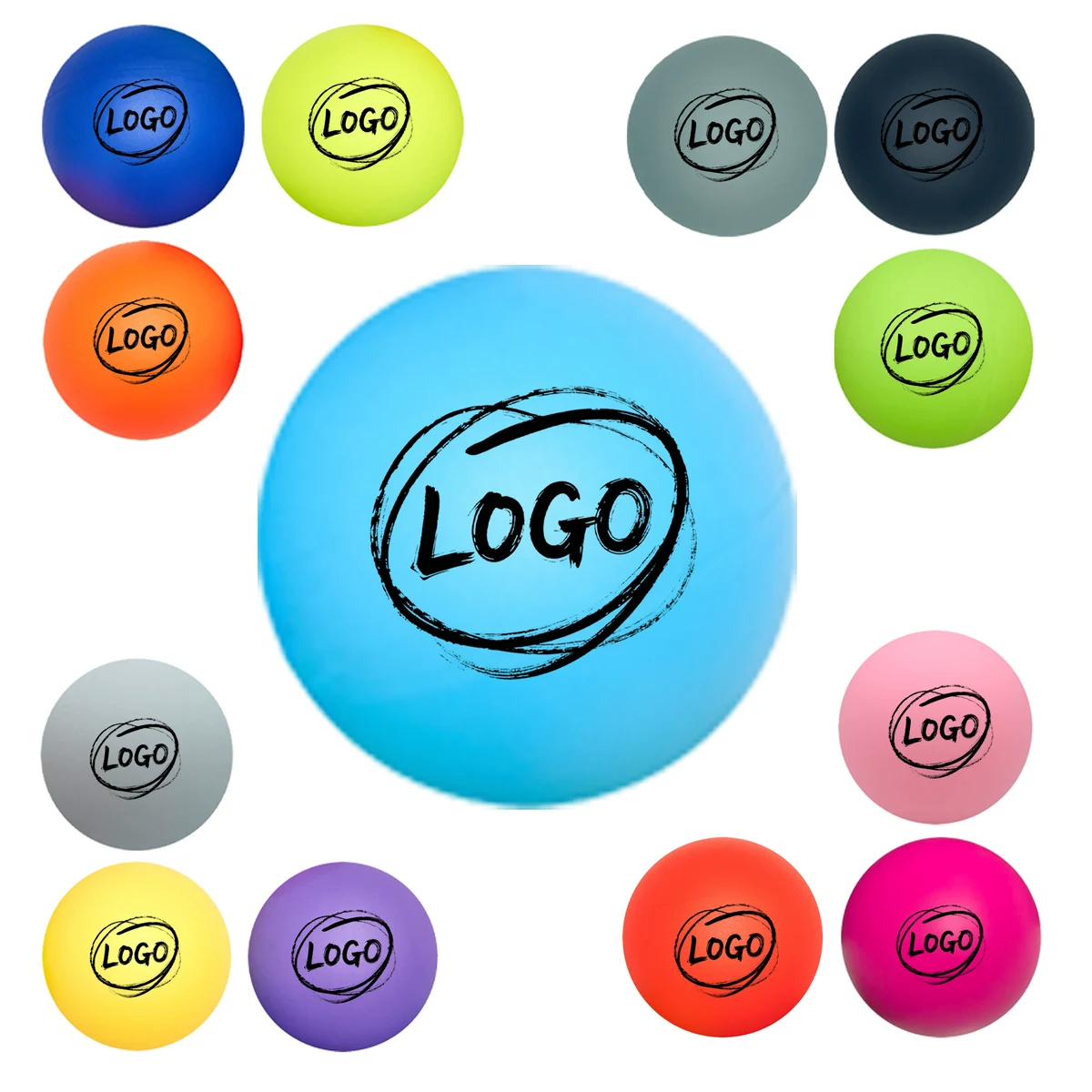 Silicone Yoga Massage Ball 1