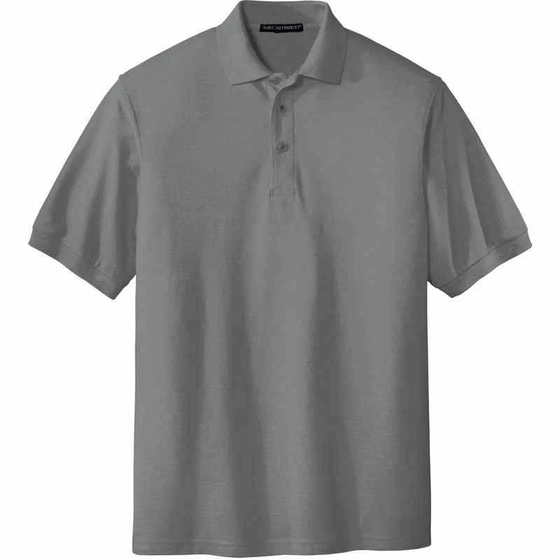 PORT AUTHORITY(R) SILK TOUCH(TM) POLO WITH EMBLEM