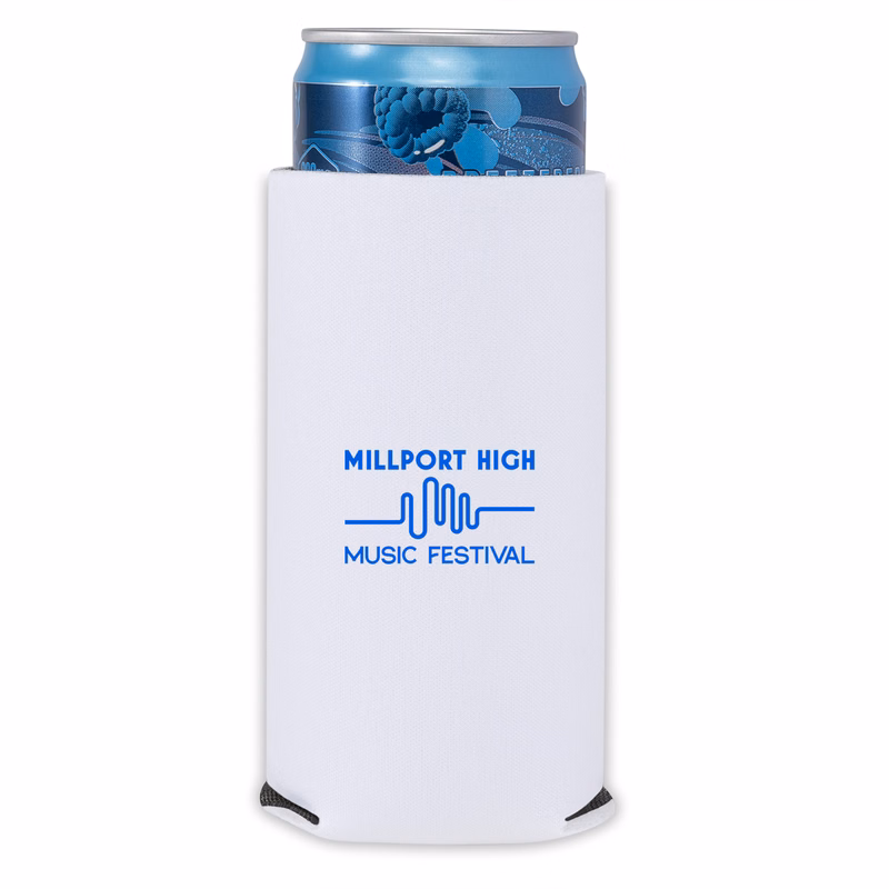 12 oz Slim Collapsible Insulated Can Cooler Sleeve