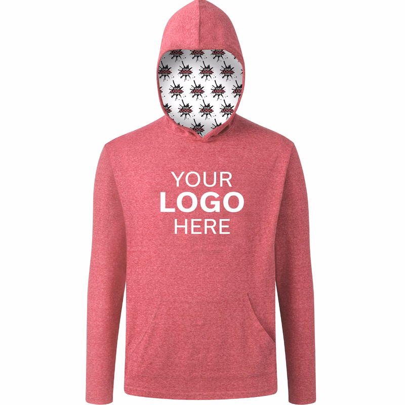 Your Logo Here Triblend Pullover Hoodie
