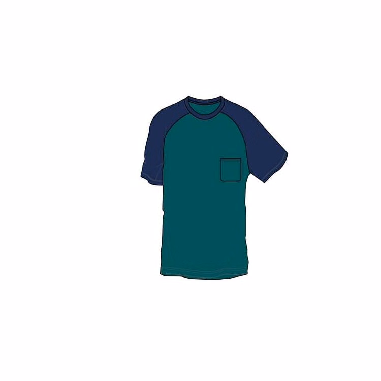 Boys Raglan T-Shirts - Size 4-7 Green