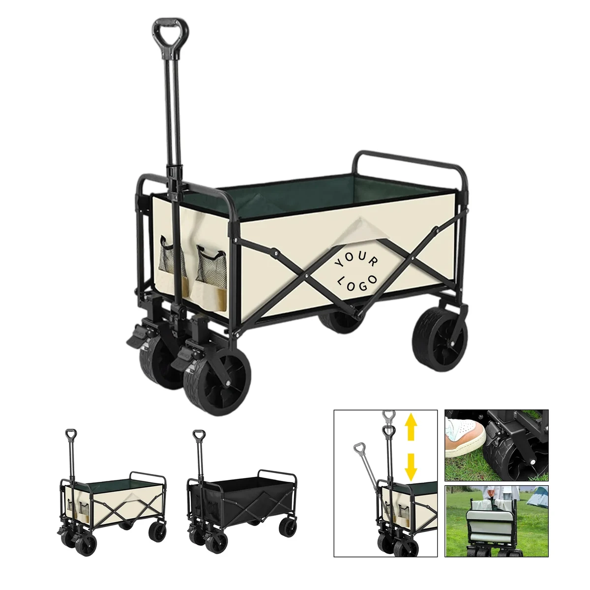 Foldable Camping Utility Trolley 1