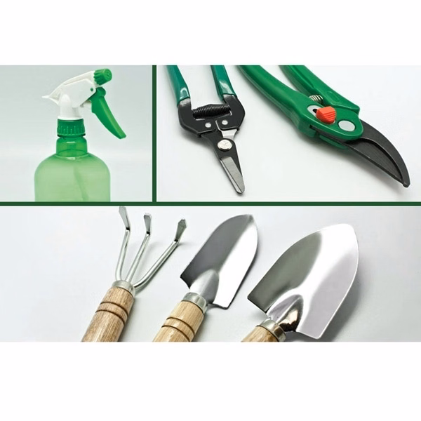 ABBEY - 7 PC INDOOR GARDEN TOOL SET