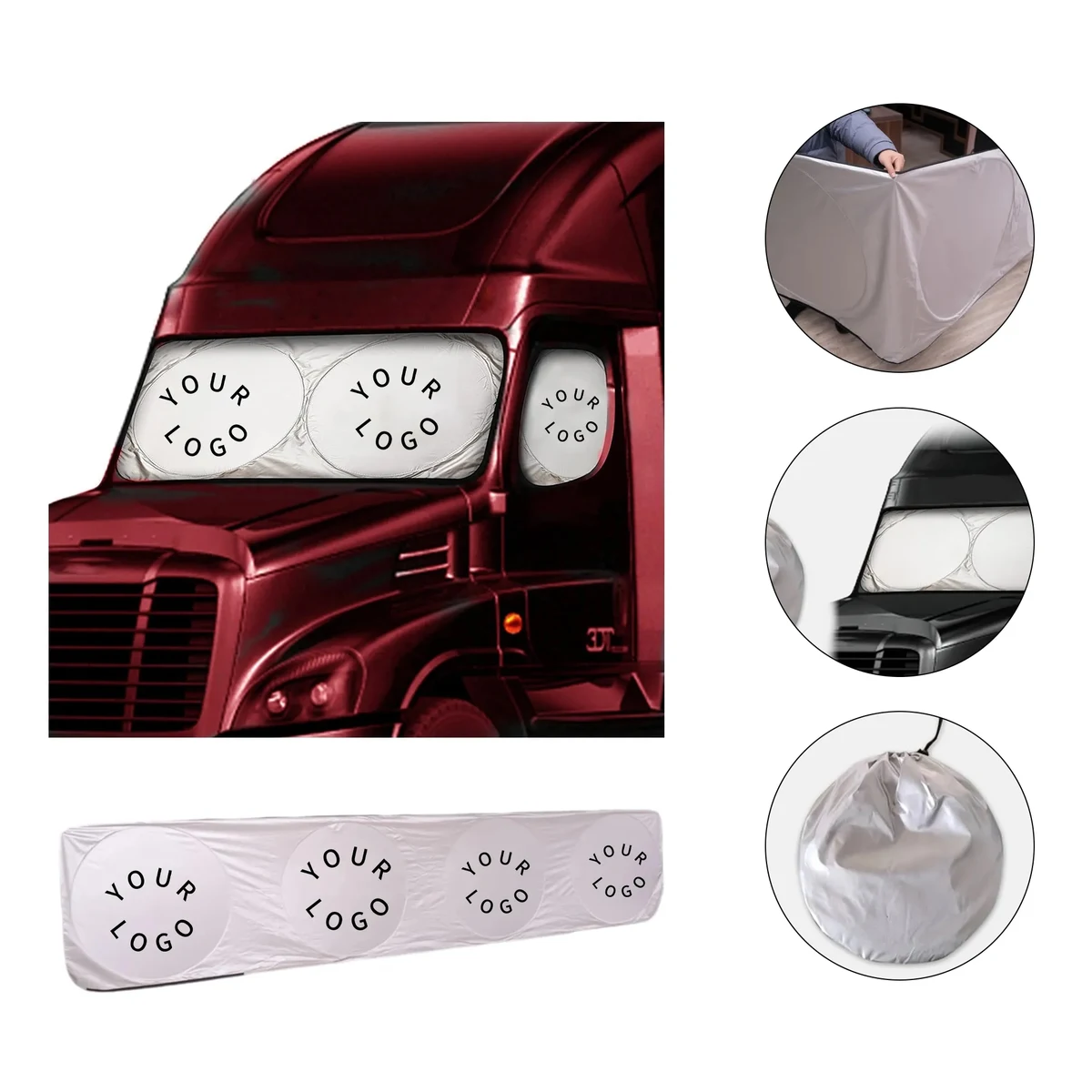 Sunshade Truck Reflective 1