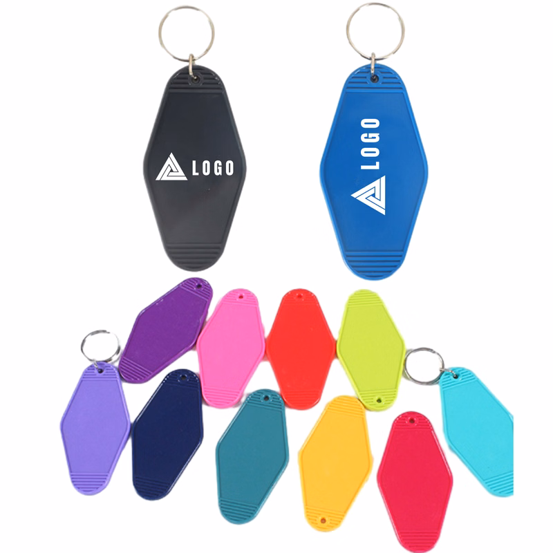 Plastic Hotel Key Tag
