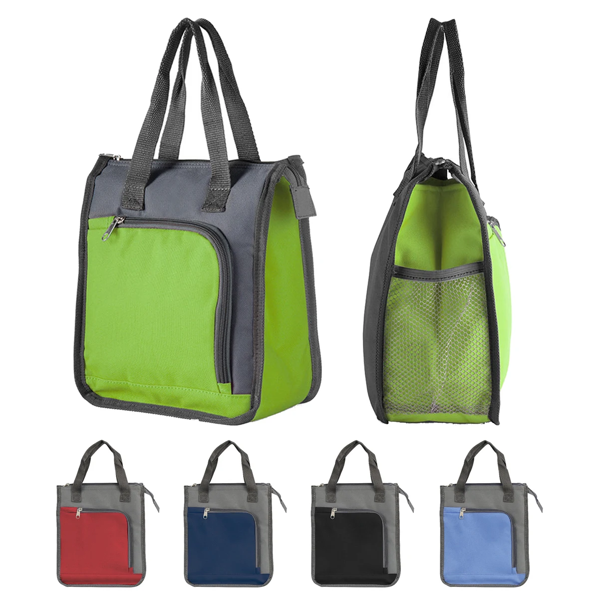 Campus Work Simple Lunch Bag Oxford Cloth Portable Bento Bag 1