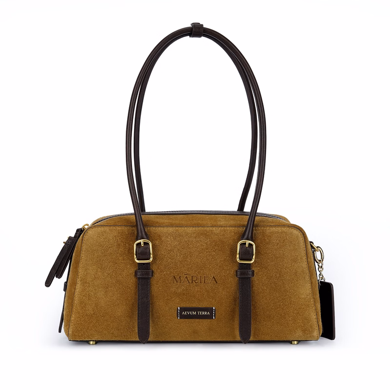 AEVUM TERRA™ Suede Shoulder Bag (Ocean)