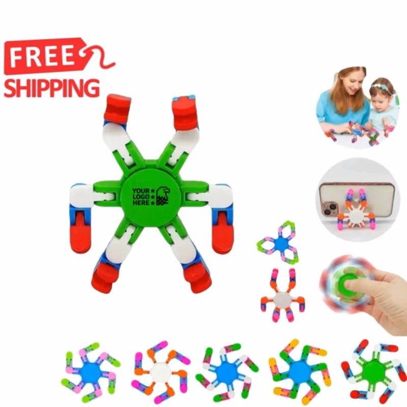Colorful Transforming Stress Relief Fidget Spinner
