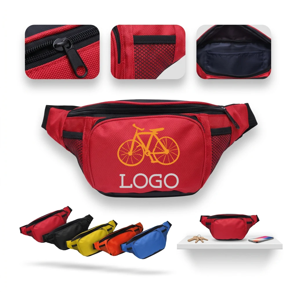 Sports Hip Waist Pouch With Adjustable Belt 1
