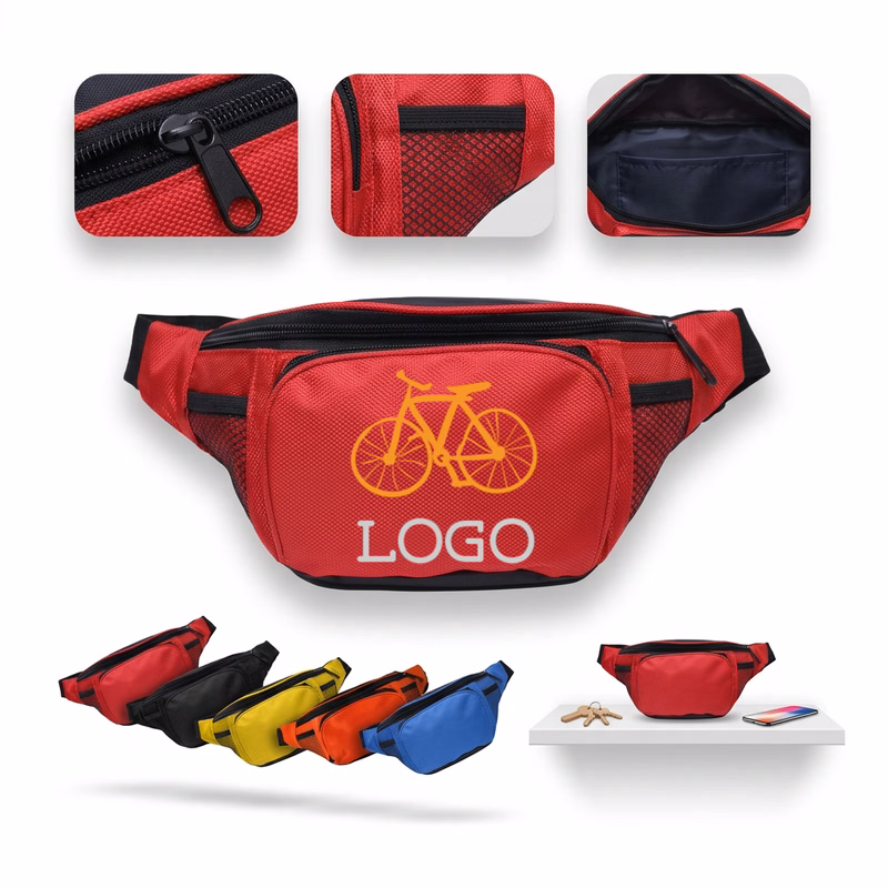 Sports Hip Waist Pouch With Adjustable Belt