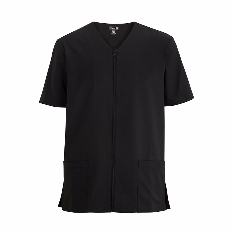 Mens Zip Service Shirt