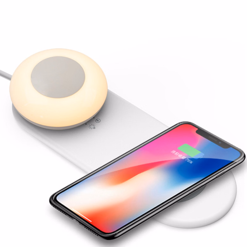 Led Lamp With Wireless Charger