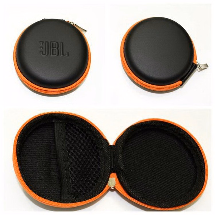 Round Earphone Case/Gadget Pouch