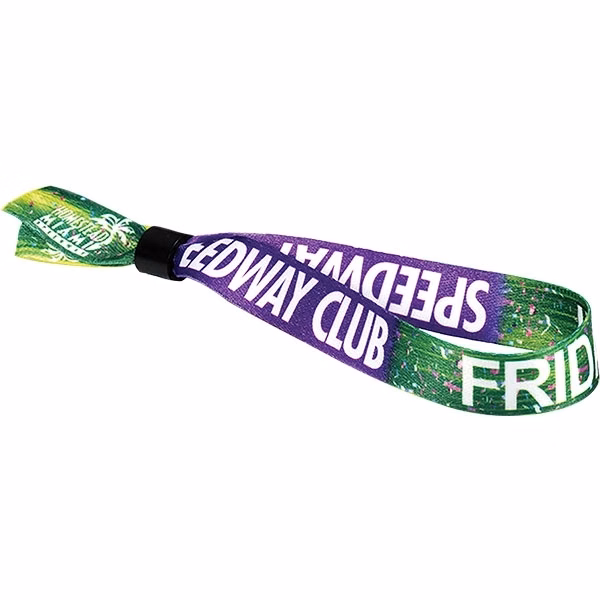 Fabric Sublimation Printed Wristbands