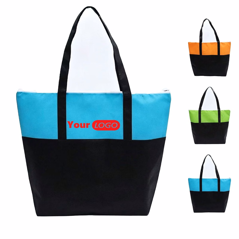 Two Tone Non Woven Tote Bag