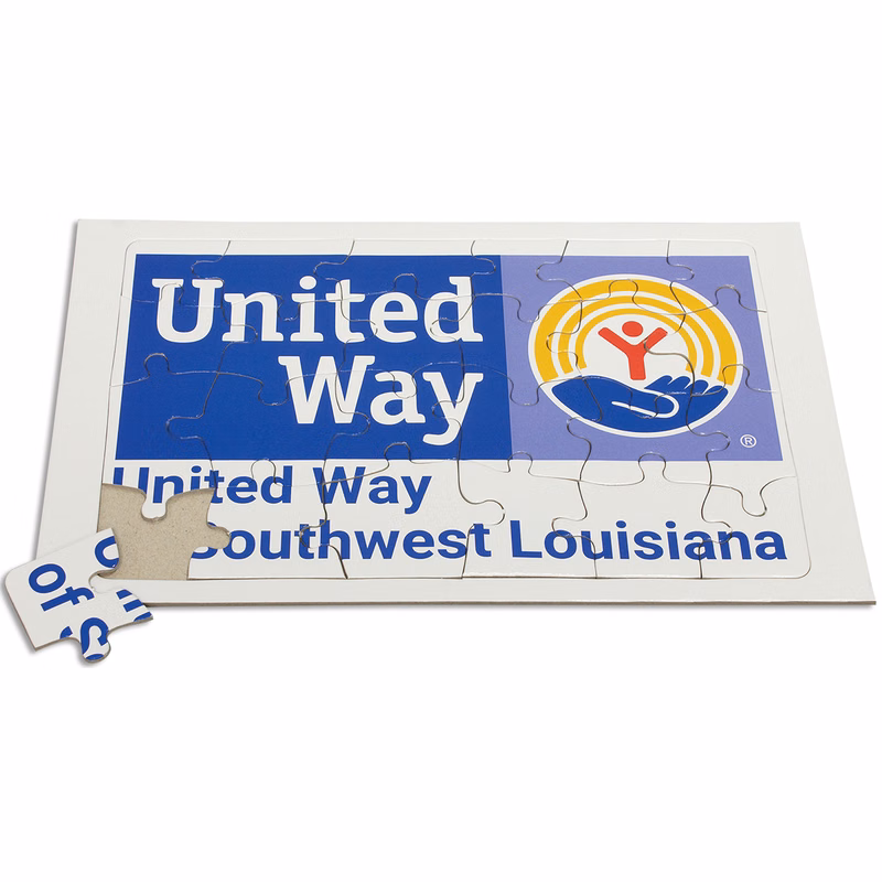 24 Pieces - 10 1/2" x 6 1/2" - Tray Puzzle