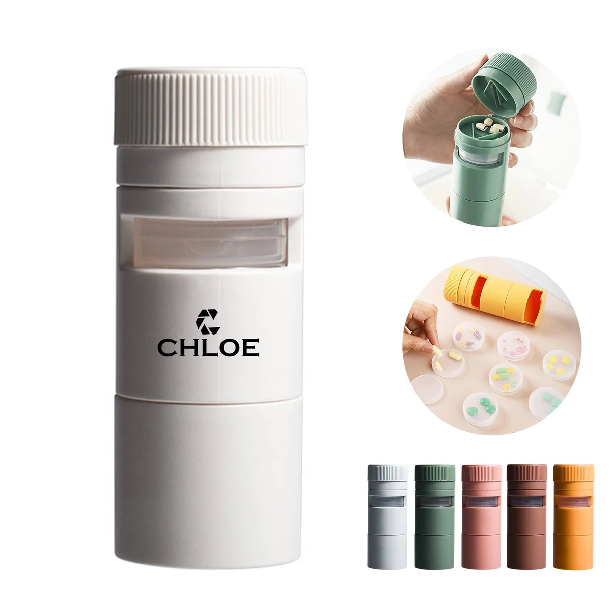 Multi-Functional Plastic Medicine Box Mini Portable 1