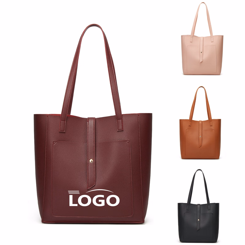 Fashionable PU Tote Bag with Generous Capacity