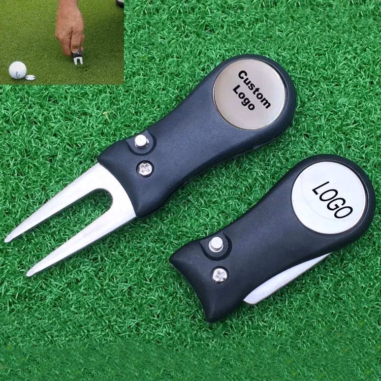 Golf Green Divot Repair Tool Ball Marker