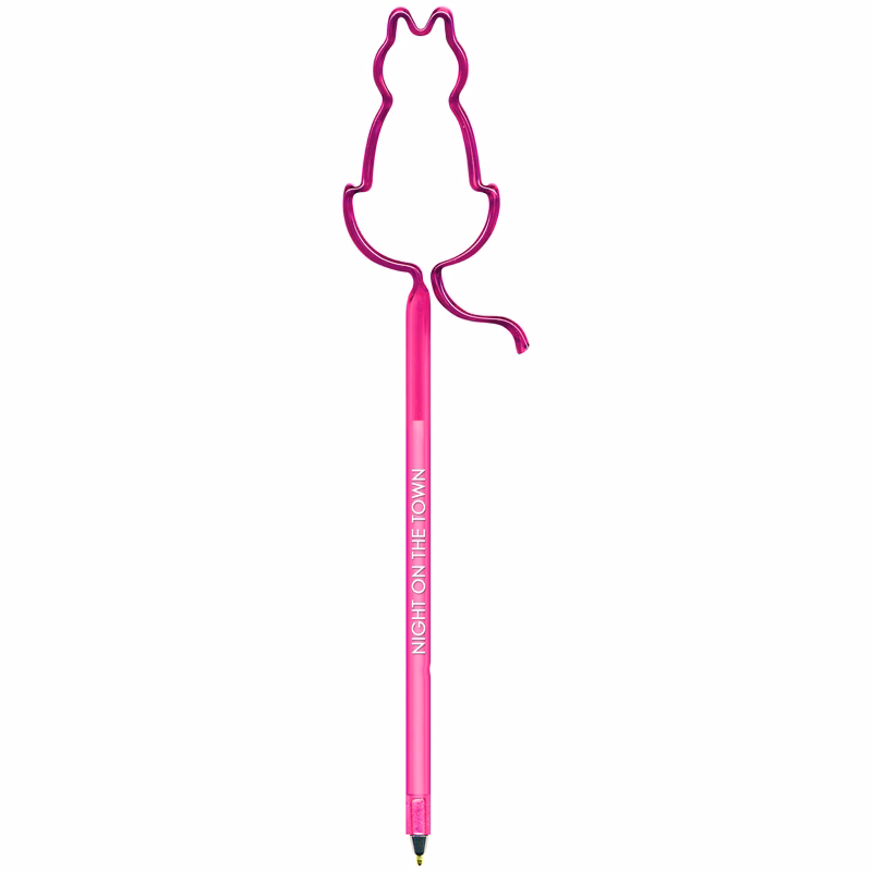 Cat With Tail Inkbend Standard, Bent Pen