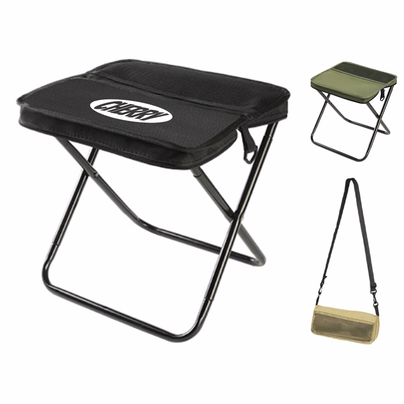 Shoulder Bag Design Carbon Steel Foldable Oxford Stool
