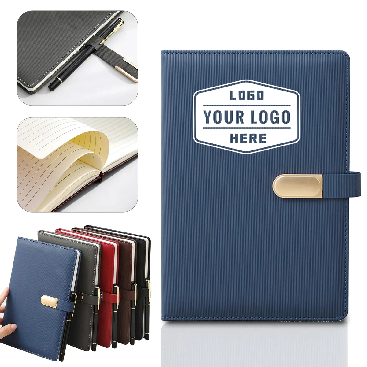 A5 PU Leather Writing Notebook 1