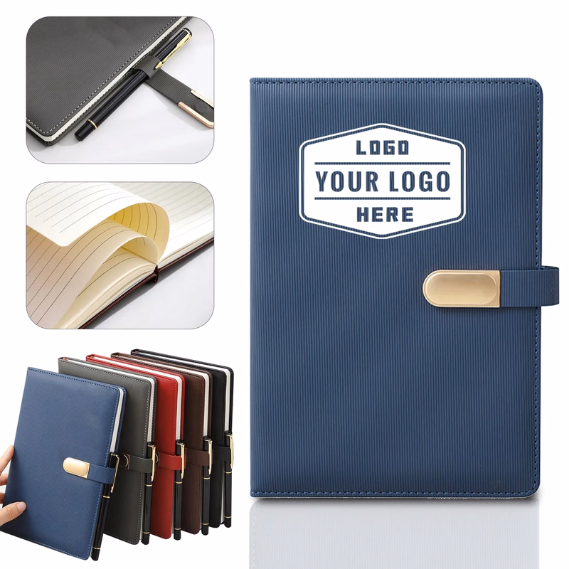 A5 PU Leather Writing Notebook