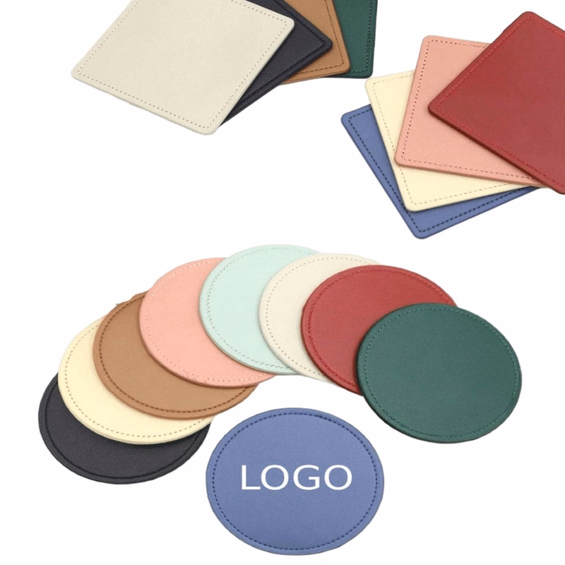 Pu Leather Coffe Cup Coaster