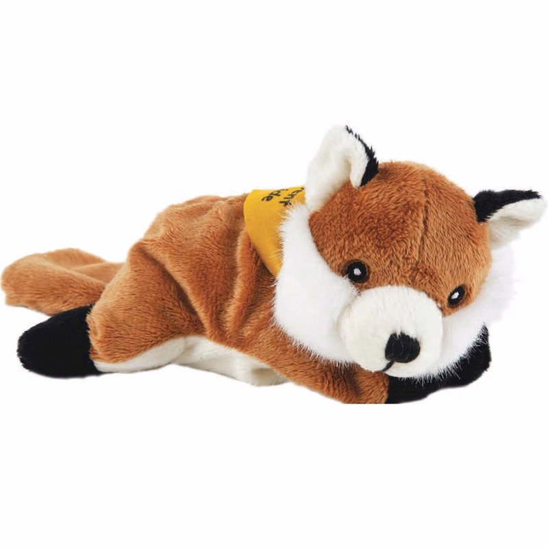 So Soft 8" Laying Beanie Animal - Fox