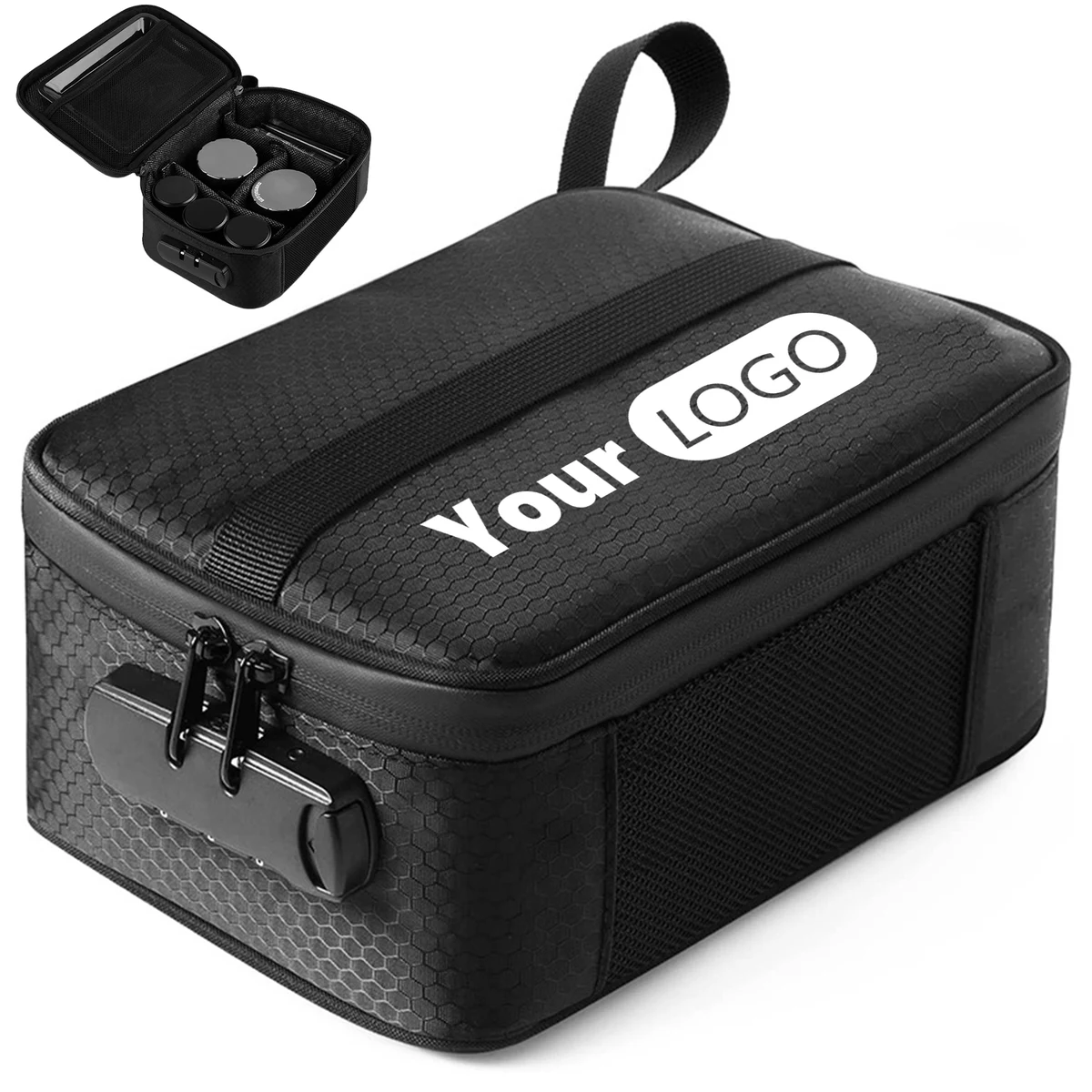 Nylon Portable travel odor-proof storage bag 1