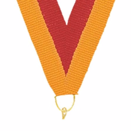 0.875" x 30" Red Gold Gold Snap Clip Stock