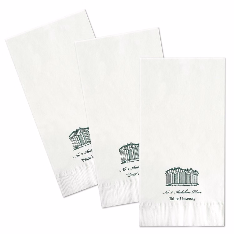 3-Ply, White, Facial-grade Dinner Napkin