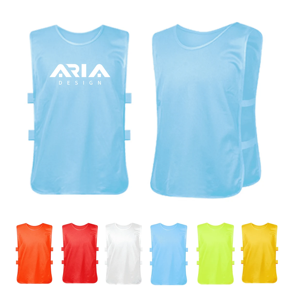 MOQ10 Customizable Adults Practiace Jersey Vest 1
