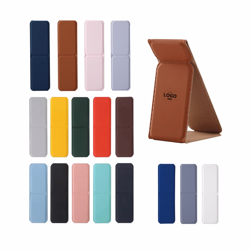 Folding Pu Leather Phone Stand