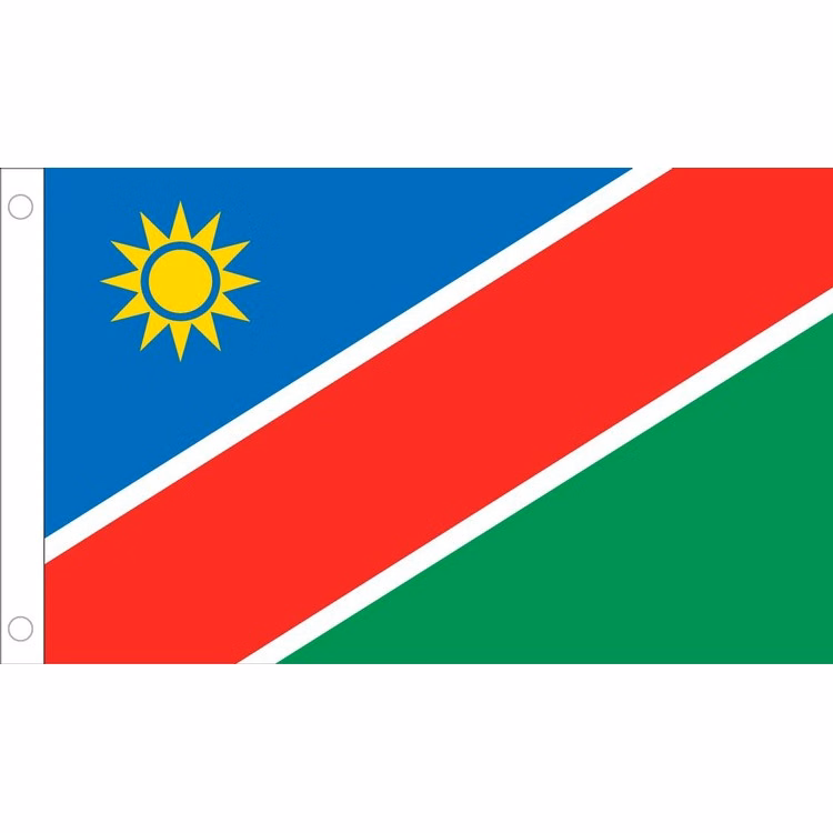 Namibia Flag - 3' x 5' - Nylon