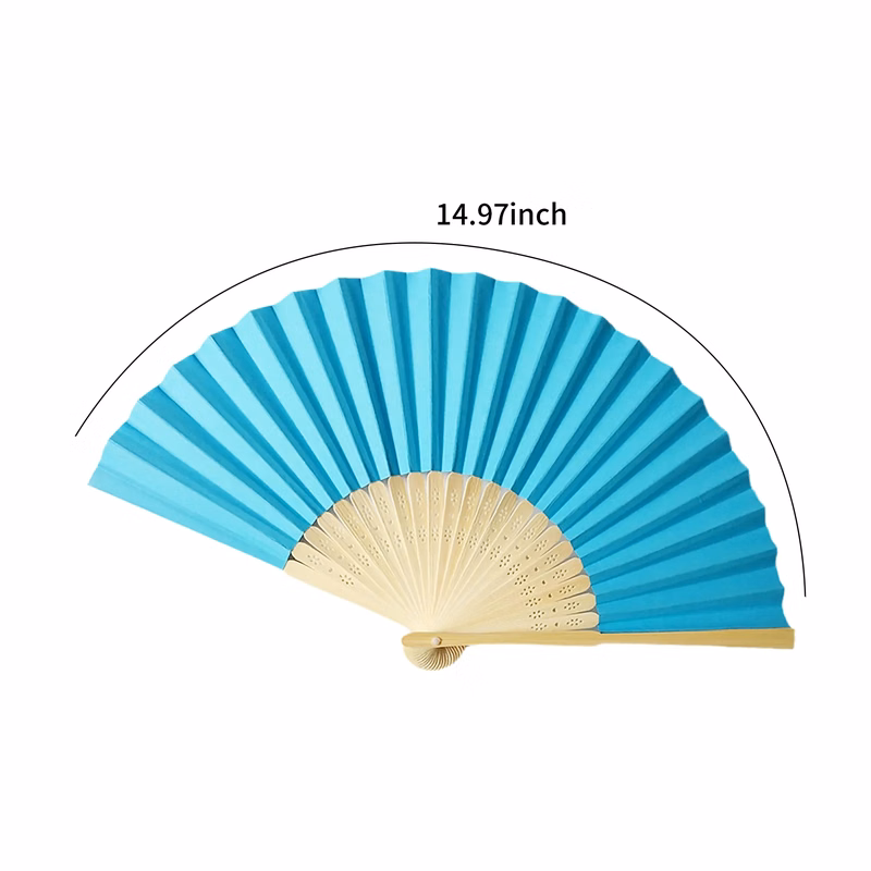 Bamboo Paper Folding Fan