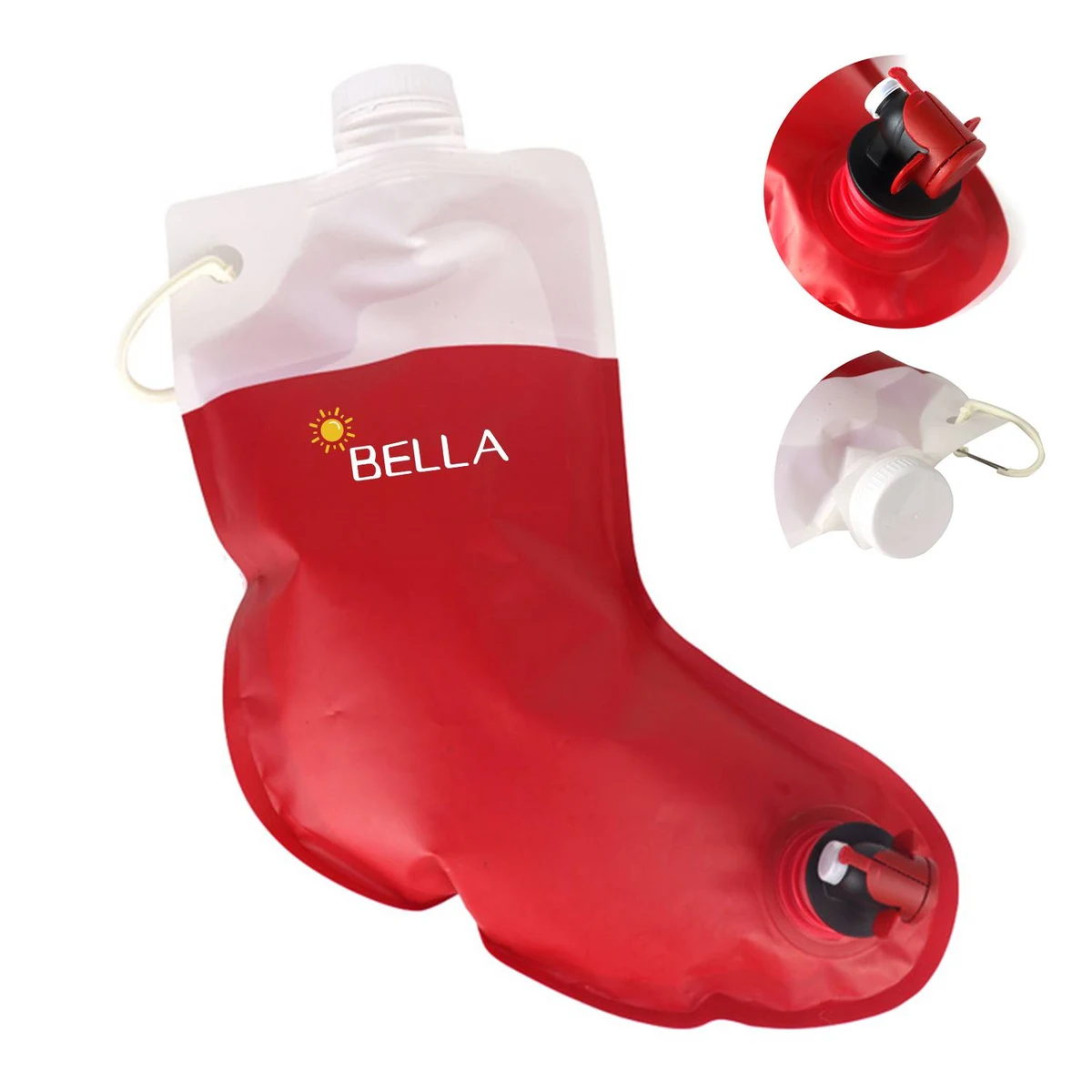Polyethylene (Pe) Christmas stocking hydration bladders 1