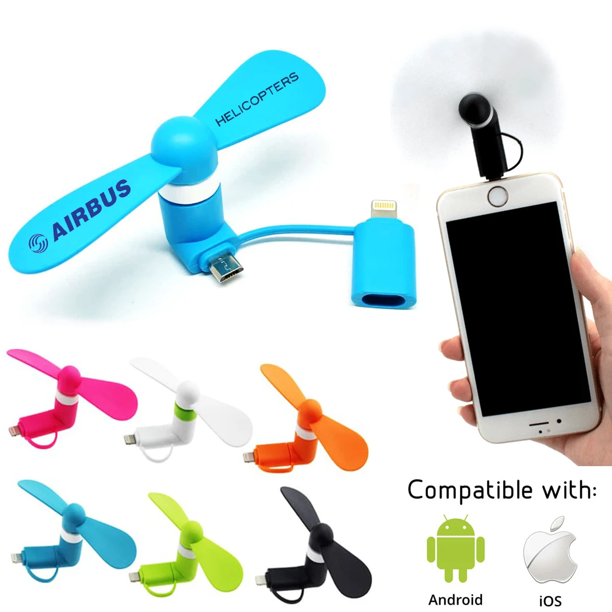 Portable USB Cellphone Fan 1