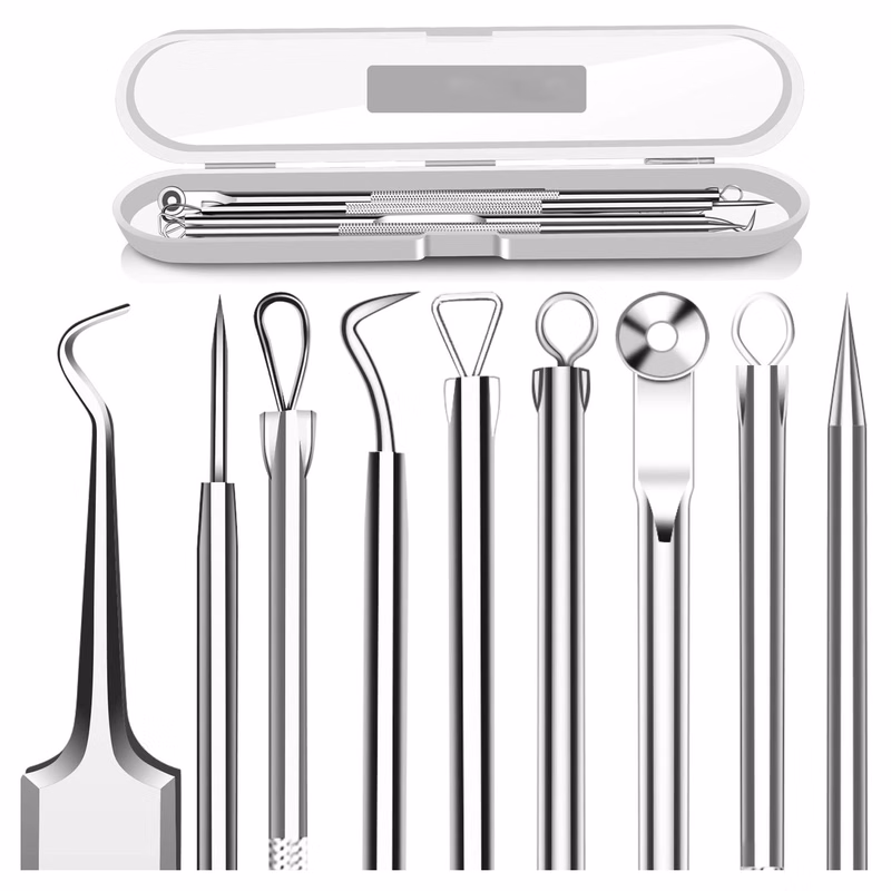 5 PCS Blackhead Remover Comedone Extractor
