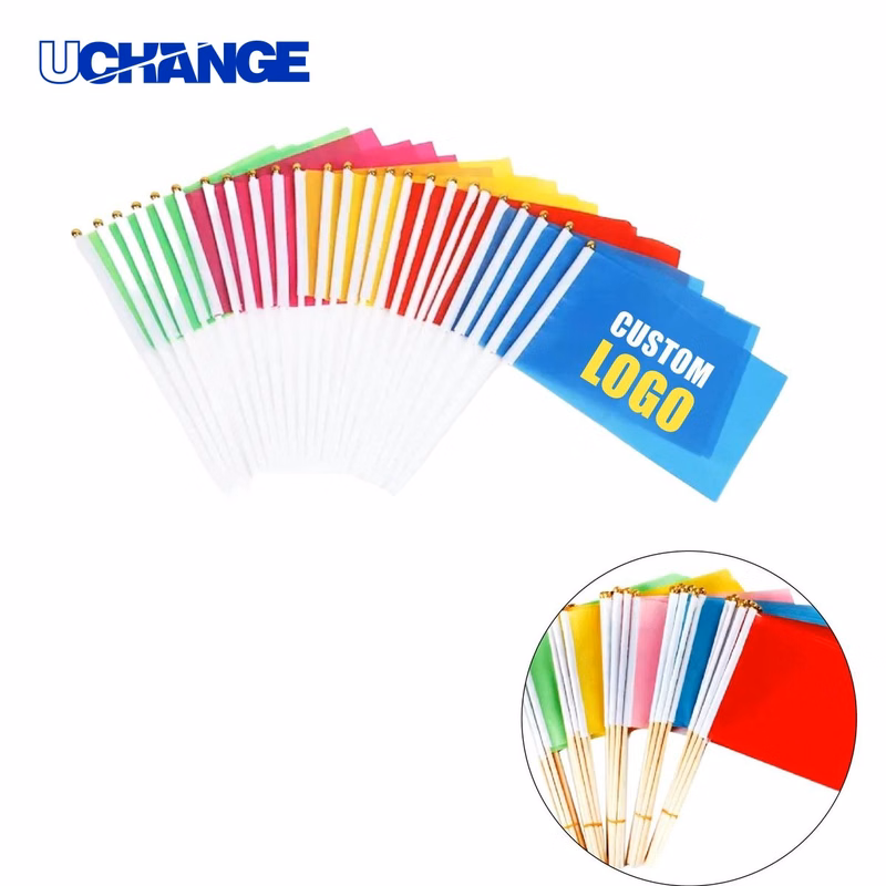 Hand Wave Flags Set for Event Cheers